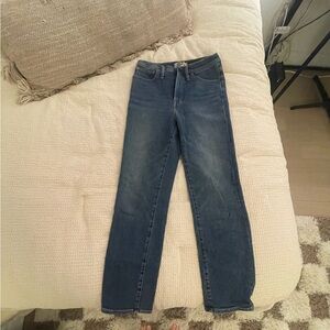 Madewell The Perfect Vintage Jean Blue Wash